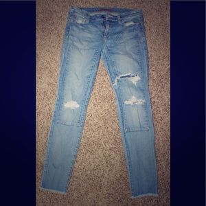 Joe’s Jeans raw hem